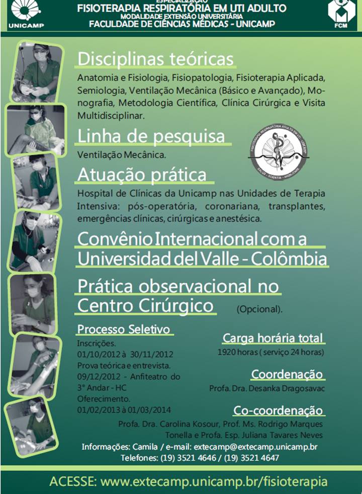 EXTECAMP - Escola de Extensão da UNICAMP - (19) 3521-4646 ou 3521-4647